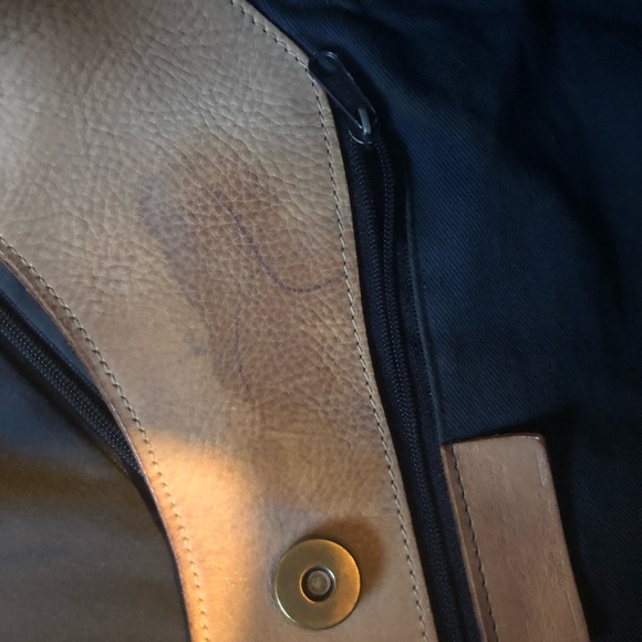 Authenic! Rare! Dooney and Bourke Whip Stitch Leather Handbag - Picture 13 of 14